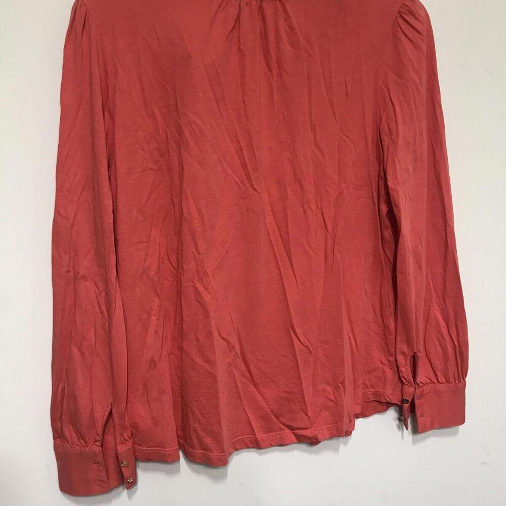 Lauren Ralph Lauren Women’s Tops Size L Orange Long Sleeve - Picture 5 of 7